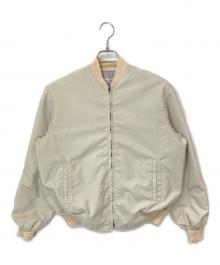 gilitex（ギリテックス）の古着「ジップアップジャケット」｜ベージュ