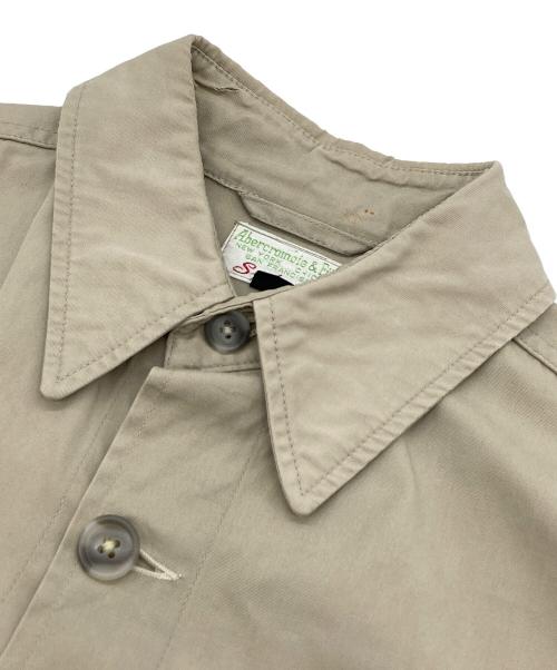 Abercrombie & Fitch（アバクロンビー アンド フィッチ）Abercrombie & Fitch (アバクロンビー アンド フィッチ) 60s Safari Jacket/サファリジャケット ベージュ サイズ:36SHORTの古着・服飾アイテム
