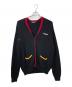 X-LARGE（エクストララージ）の古着「SWITCH COLOR KNIT CARDIGAN」｜ブラック