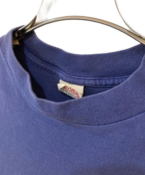 stussy（ステューシー）stussy (ステューシー) 90s ロゴプリントTシャツ ネイビー サイズ:Lの古着・服飾アイテム