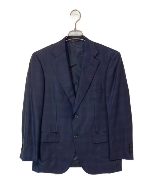 Aquascutum（アクアスキュータム）Aquascutum (アクアスキュータム) セットアップスーツ ネイビー サイズ:90A4の古着・服飾アイテム