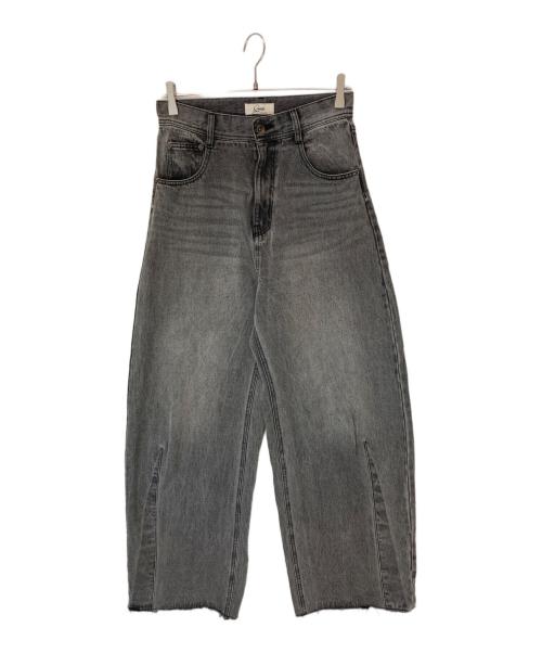 Q.anos（キュアノス）Q.anos (キュアノス) ブルージュデニム ブラック サイズ:2の古着・服飾アイテム