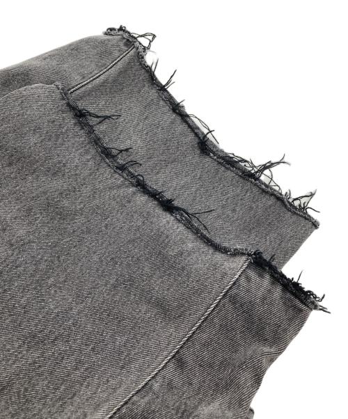 Q.anos（キュアノス）Q.anos (キュアノス) ブルージュデニム ブラック サイズ:2の古着・服飾アイテム