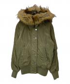 DIESELディーゼル）の古着「フライトジャケット」｜カーキ