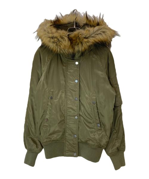 DIESEL（ディーゼル）DIESEL (ディーゼル) フライトジャケット カーキ サイズ:XSの古着・服飾アイテム