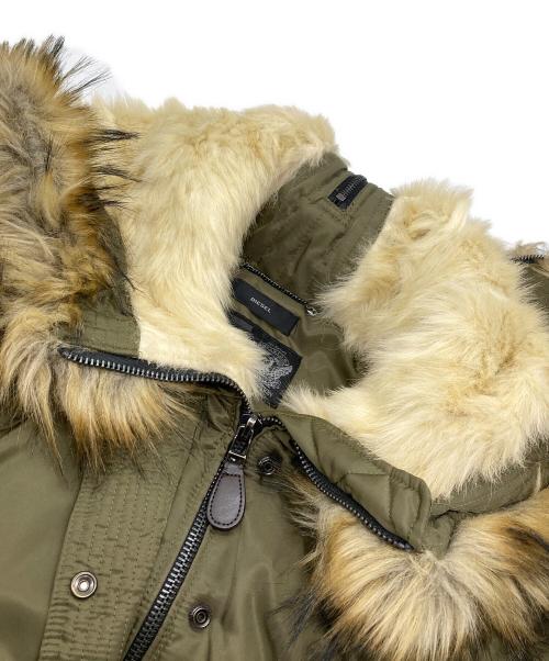 DIESEL（ディーゼル）DIESEL (ディーゼル) フライトジャケット カーキ サイズ:XSの古着・服飾アイテム