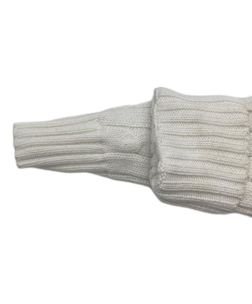 POLO RALPH LAUREN（ポロ・ラルフローレン）POLO RALPH LAUREN (ポロ・ラルフローレン) ケーブルニット ホワイト サイズ:XSの古着・服飾アイテム