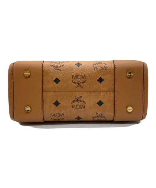 MCM（エムシーエム）MCM (エムシーエム) Small Munchen(スモールミュンヘン)トート ヴィセトス cognac サイズ:-の古着・服飾アイテム