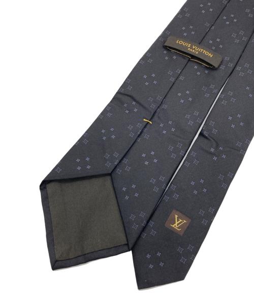 LOUIS VUITTON（ルイ ヴィトン）LOUIS VUITTON (ルイ ヴィトン) モノグラムネクタイ ネイビー サイズ:-の古着・服飾アイテム