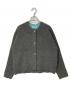 simplicite（シンプリシテ）の古着「2層スムース編みニットブルゾン」｜グレー