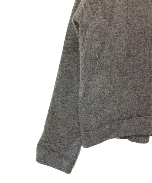 SIMPLICITE（シンプリシテ）simplicite (シンプリシテ) 2層スムース編みニットブルゾン グレー サイズ:-の古着・服飾アイテム