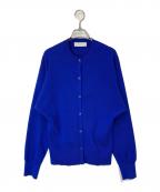 AP STUDIOエーピーストゥディオ）の古着「wool C/N cardigan(ウールクルーネックカーディガン)」｜ブルー