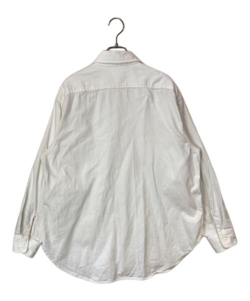 JOHNBULL（ジョンブル）JOHNBULL (ジョンブル) ホワイトオーバーワークシャツ ホワイト サイズ:Fの古着・服飾アイテム