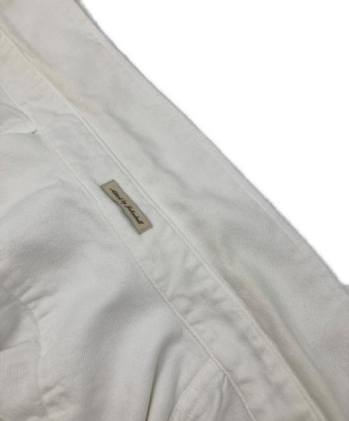 JOHNBULL（ジョンブル）JOHNBULL (ジョンブル) ホワイトオーバーワークシャツ ホワイト サイズ:Fの古着・服飾アイテム