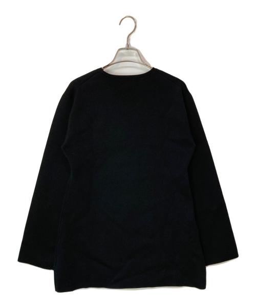 AP STUDIO（エーピーストゥディオ）AP STUDIO (エーピーストゥディオ) WOOL SMOOTH V/N P/O(ウールスムースブイネックプルオーバー) ブラック サイズ:-の古着・服飾アイテム