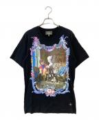 Vivienne Westwood manヴィヴィアン ウェストウッド マン）の古着「22SS プリントTシャツ」｜ブラック