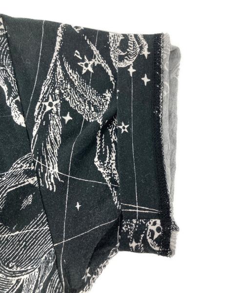 Vivienne Westwood man（ヴィヴィアン ウェストウッド マン）Vivienne Westwood man (ヴィヴィアン ウェストウッド マン) 星座プリントTシャツ ブラック サイズ:44の古着・服飾アイテム
