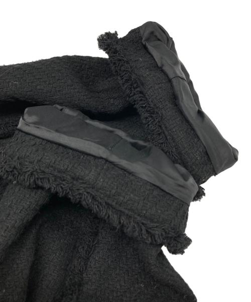 JOURNAL STANDARD（ジャーナルスタンダード）JOURNAL STANDARD (ジャーナルスタンダード) ツイードジャケット ブラック サイズ:FREEの古着・服飾アイテム