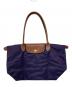 LONGCHAMP（ロンシャン）の古着「ル・プリアージュ トートバッグS」｜パープル