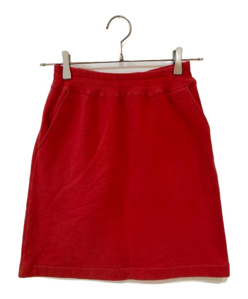 I.S.（アイエス）I.S. (アイエス) スウェットスカート レッド サイズ:9の古着・服飾アイテム