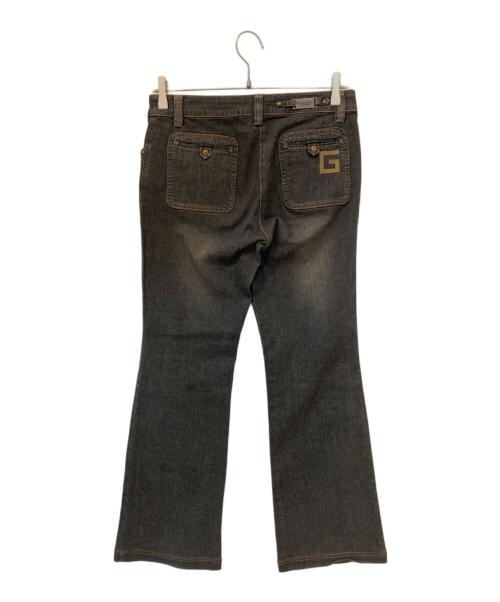 GIVENCHY BOUTIQUES（ジバンシー ブティックス）GIVENCHY BOUTIQUES (ジバンシー ブティックス) フレアデニム ブラック サイズ:38の古着・服飾アイテム