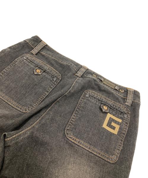 GIVENCHY BOUTIQUES（ジバンシー ブティックス）GIVENCHY BOUTIQUES (ジバンシー ブティックス) フレアデニム ブラック サイズ:38の古着・服飾アイテム