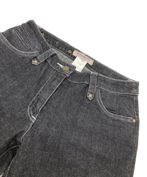 GIVENCHY BOUTIQUES（ジバンシー ブティックス）GIVENCHY BOUTIQUES (ジバンシー ブティックス) フレアデニム ブラック サイズ:36の古着・服飾アイテム