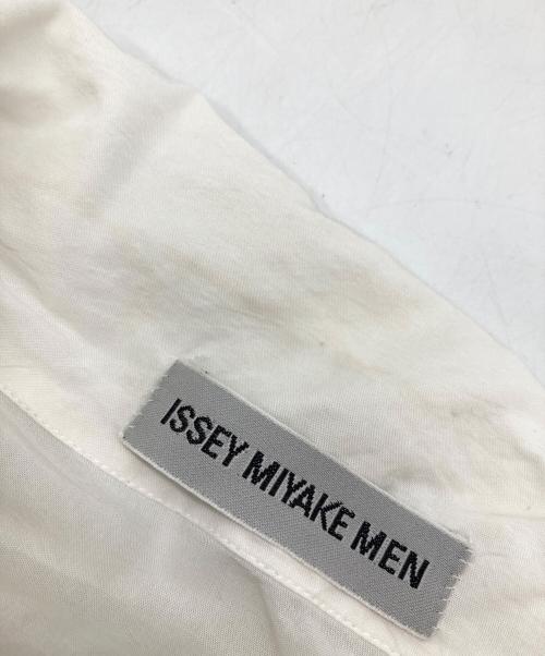 ISSEY MIYAKE MEN（イッセイミヤケメン）ISSEY MIYAKE MEN (イッセイミヤケメン) 花プリントシャツ ホワイト サイズ:L-XLの古着・服飾アイテム