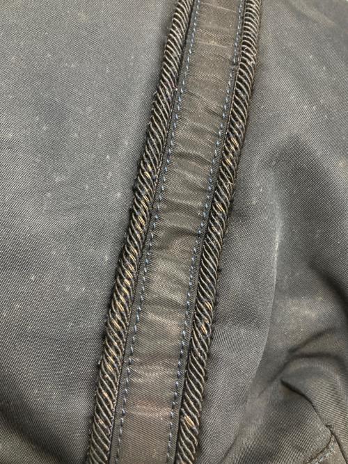 PRADA（プラダ）PRADA (プラダ) ロゴ刺繍ナイロントートバッグ ネイビー サイズ:なしの古着・服飾アイテム