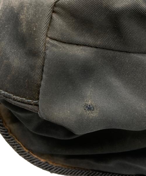 PRADA（プラダ）PRADA (プラダ) ロゴ刺繍ナイロントートバッグ ネイビー サイズ:なしの古着・服飾アイテム