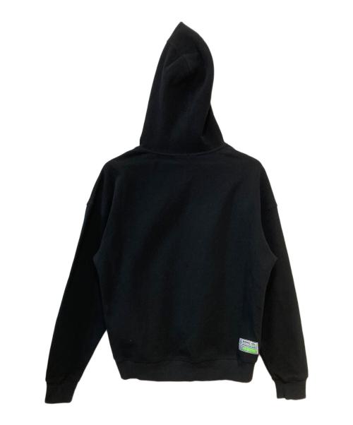 ADER error（アーダーエラー）ADER error (アーダーエラー) Rivet Label Hoodie/リベットラベルパーカー ブラック サイズ:3の古着・服飾アイテム