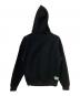 ADER error (アーダーエラー) Rivet Label Hoodie/リベットラベルパーカー ブラック サイズ:3：10000円