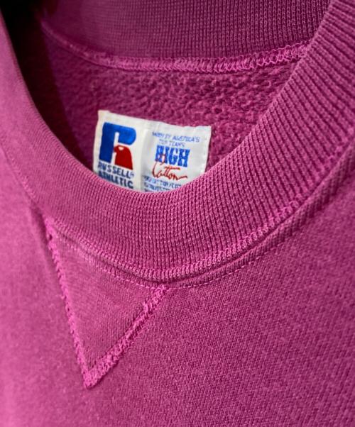 RUSSELL ATHLETIC（ラッセルアスレチック）RUSSELL ATHLETIC (ラッセルアスレチック) USA製 クルーネックスウェット ピンク サイズ:XLの古着・服飾アイテム