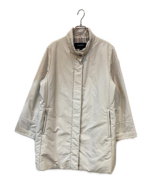 BURBERRY GOLF（バーバリーゴルフ）BURBERRY GOLF (バーバリーゴルフ) 中綿コート アイボリー サイズ:Mの古着・服飾アイテム