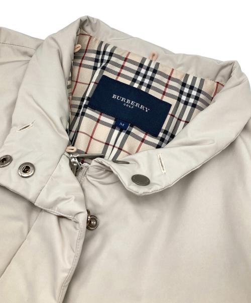 BURBERRY GOLF（バーバリーゴルフ）BURBERRY GOLF (バーバリーゴルフ) 中綿コート アイボリー サイズ:Mの古着・服飾アイテム