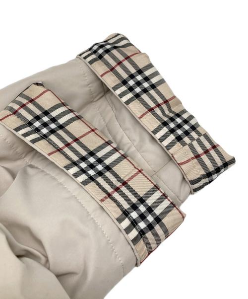 BURBERRY GOLF（バーバリーゴルフ）BURBERRY GOLF (バーバリーゴルフ) 中綿コート アイボリー サイズ:Mの古着・服飾アイテム