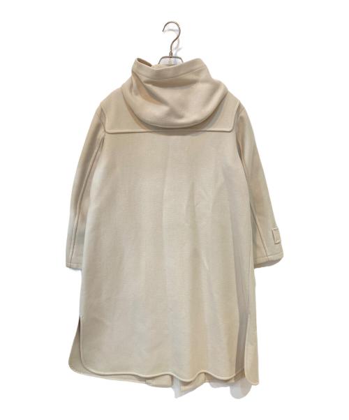 6(ROKU) BEAUTY&YOUTH（ロク ビューティーアンドユース）6(ROKU) BEAUTY&YOUTH (ロク ビューティーアンドユース) LONG DUFFLE COAT アイボリー サイズ:36の古着・服飾アイテム