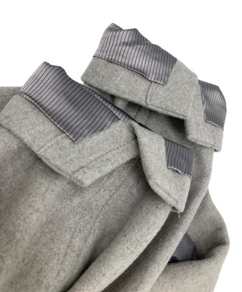 SLOBE IENA（スローブ イエナ）SLOBE IENA (スローブ イエナ) Super100メルトン ビックラペル CT グレー サイズ:Mの古着・服飾アイテム