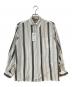 WACKO MARIA（ワコマリア）の古着「STRIPED OPEN COLLAR SHIRT L/S」｜ホワイト
