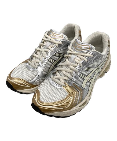 asics（アシックス）asics (アシックス) GEL-KAYANO14/カヤノ０１４ ローカットスニーカー シルバー サイズ:27㎝の古着・服飾アイテム