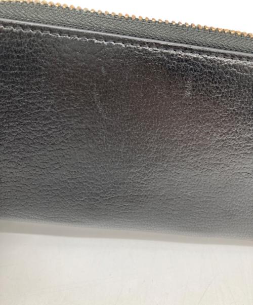 ANYA HINDMARCH（アニヤ・ハインドマーチ）ANYA HINDMARCH (アニヤ・ハインドマーチ) Zip Round Wallet Eyes ブラック サイズ:なしの古着・服飾アイテム