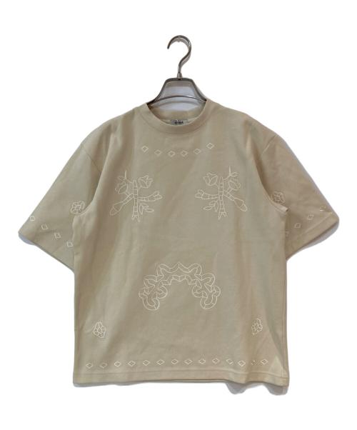 GUNIA（グニア）GUNIA (グニア) MALVA Tシャツ ベージュ サイズ:Ｓ 未使用品の古着・服飾アイテム