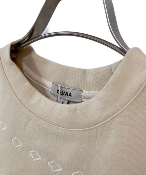 GUNIA（グニア）GUNIA (グニア) MALVA Tシャツ ベージュ サイズ:Ｓ 未使用品の古着・服飾アイテム