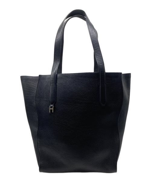 HIROFU（ヒロフ）HIROFU (ヒロフ) ヌーボラレザートートバッグ L ブラックの古着・服飾アイテム