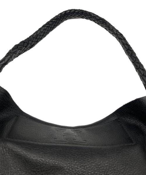 HIROFU（ヒロフ）HIROFU (ヒロフ) メッシュハンドルバッグ ブラック サイズ:なしの古着・服飾アイテム