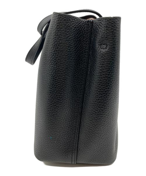 TORY BURCH（トリーバーチ）TORY BURCH (トリーバーチ) ブレイク ロゴ スモール トート 2way クロスボディ バッグ ブラック サイズ:30522003535093の古着・服飾アイテム