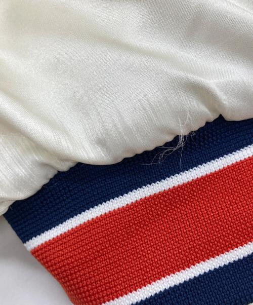 adidas（アディダス）adidas (アディダス) ナイロンスタジャン ベージュ サイズ:XLの古着・服飾アイテム