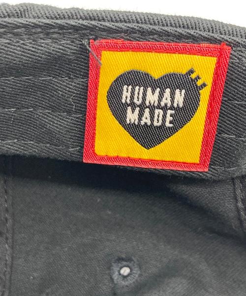 HUMAN MADE（ヒューマンメイド）HUMAN MADE (ヒューマンメイド) 6 PANEL TWILL CAP #1 ブラック サイズ:なしの古着・服飾アイテム