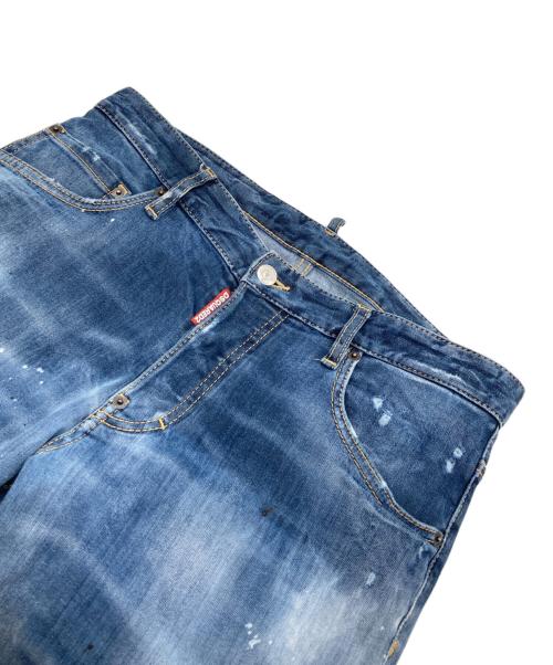 DSQUARED2（ディースクエアード）DSQUARED2 (ディースクエアード) SUPER TWINKY JEAN/スーパー トゥインキー ジーンズ インディゴ サイズ:46の古着・服飾アイテム
