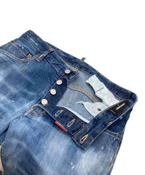 DSQUARED2（ディースクエアード）DSQUARED2 (ディースクエアード) SUPER TWINKY JEAN/スーパー トゥインキー ジーンズ インディゴ サイズ:46の古着・服飾アイテム